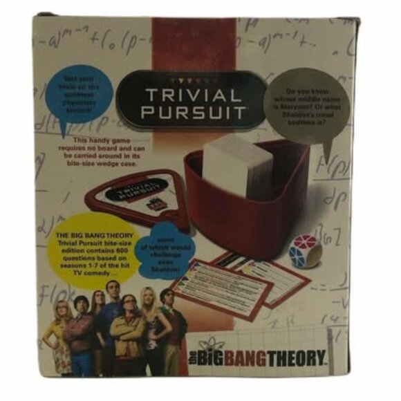 USAOPOLY The Big Bang Theory Trivial Pursuit Game Sheldon Cooper NIB - Picture 3 of 6